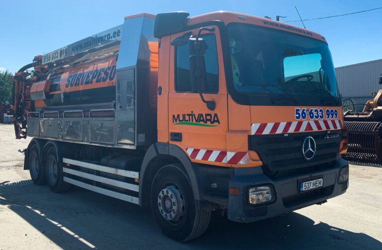 Survepesu-imuatuo MERCEDES-BENZ ACTROS 2636 6X4