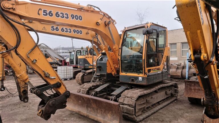 Hyundai Robex 125LCR-9A kummipatjadel roomikekskavaator – 16Hyundai