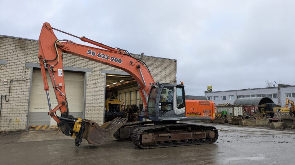 Pöördpeaga roomikekskavaator Hitachi ZX280LC-3 - 6Hitachi