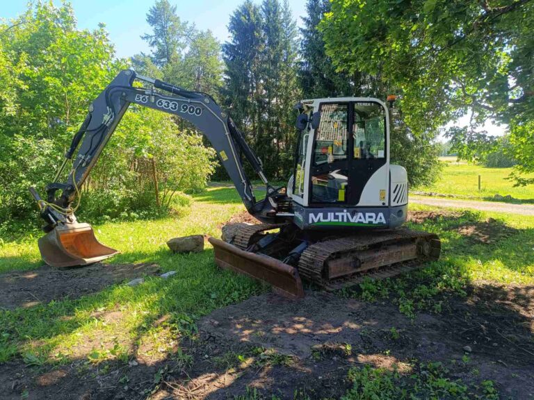 Midiekskavaator Terex TC75 – 1Terex