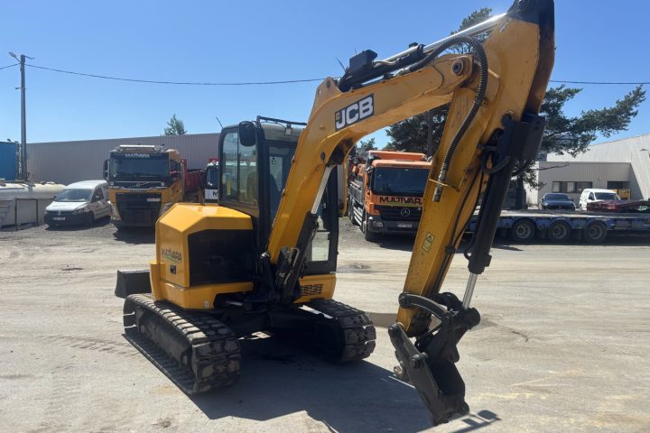Midiekskavaator kummipatjadel JCB 50Z-2 - 2021.a. (20JCB)