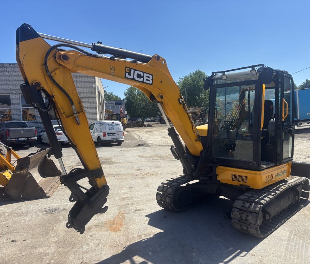 Midiekskavaator kummipatjadel JCB 50Z-2 - 2021.a. (20JCB)