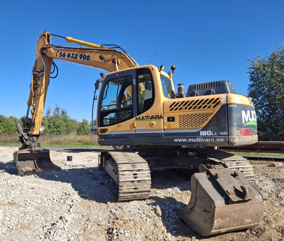 Roomikekskavaator Hyundai Robex 180LC-9A