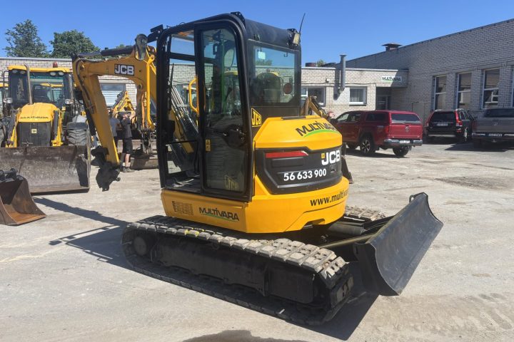 Midiekskavaator kummipatjadel JCB 50Z-2 - 2021.a. (20JCB)